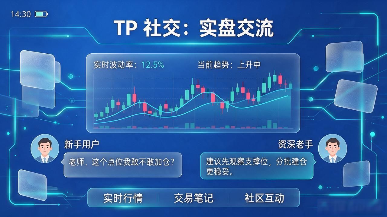 TP安卓2025版社交功能怎么用，帮投资者聊投资