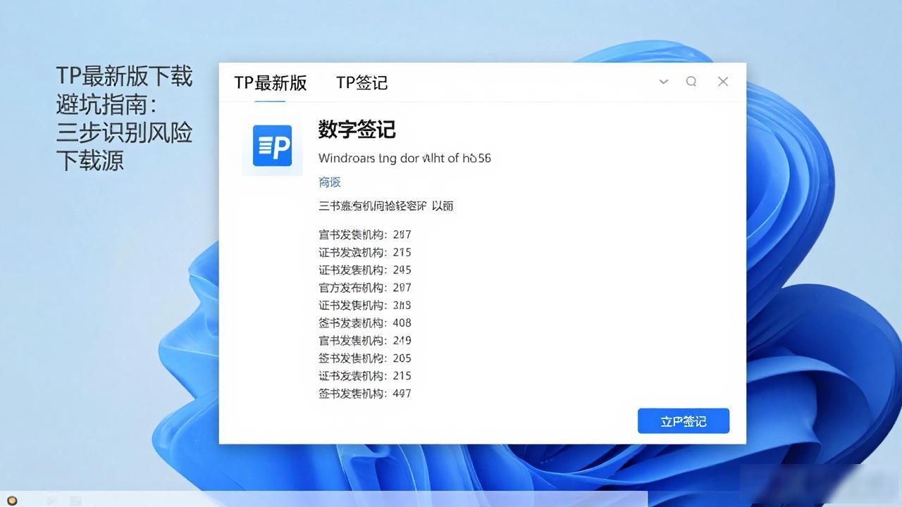 TP最新版下载避坑指南：三步识别风险下载源