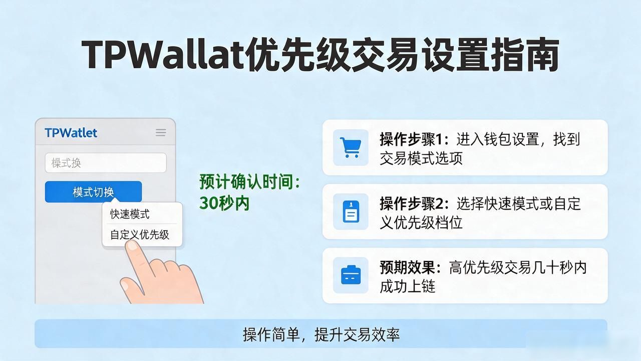 TPWallet交易太慢？教你设置优先级交易，瞬间到账不等待