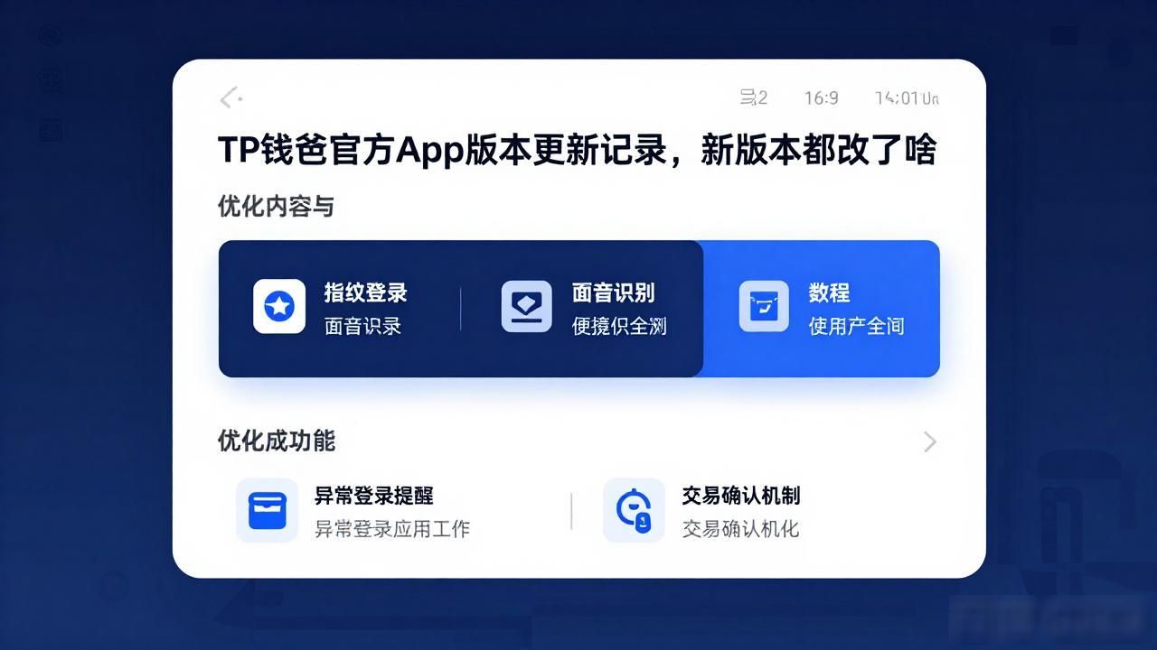 TP钱包官方app版本更新记录，新版本都改了啥