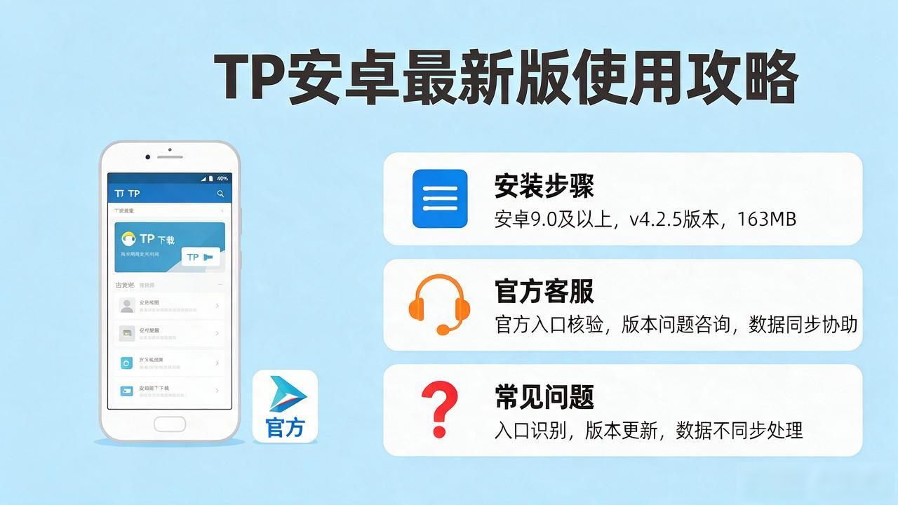 TP安卓最新版怎么用？官方客服支持+使用教程全攻略