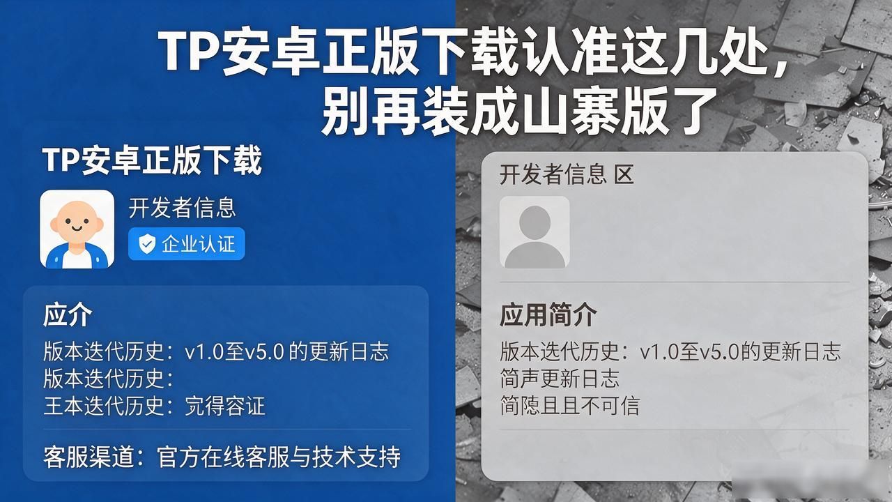 TP安卓正版下载认准这几处，别再装成山寨版了