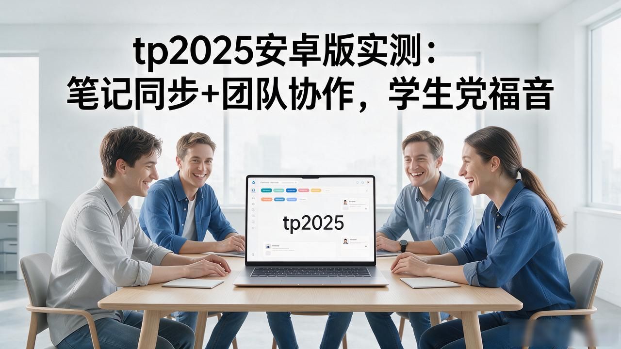 tp2025安卓版实测：笔记同步+团队协作，学生党福音