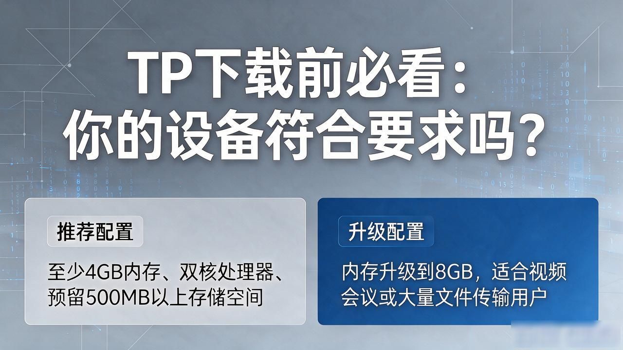 TP下载前必看：你的设备符合要求吗？