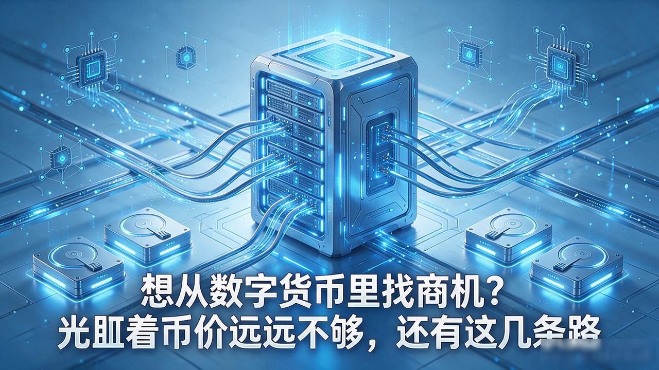 想从数字货币里找商机？光盯着币价远远不够，还有这几条路