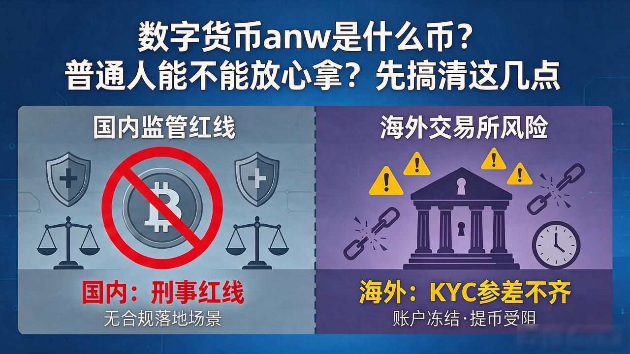 数字货币anw是什么币？普通人能不能放心拿？先搞清这几点