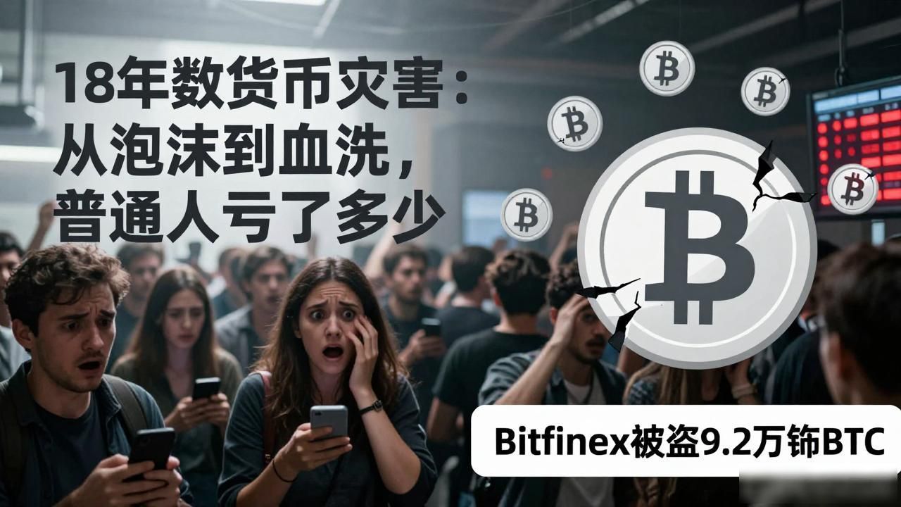 18年数字货币灾害：从泡沫到血洗，普通人亏了多少