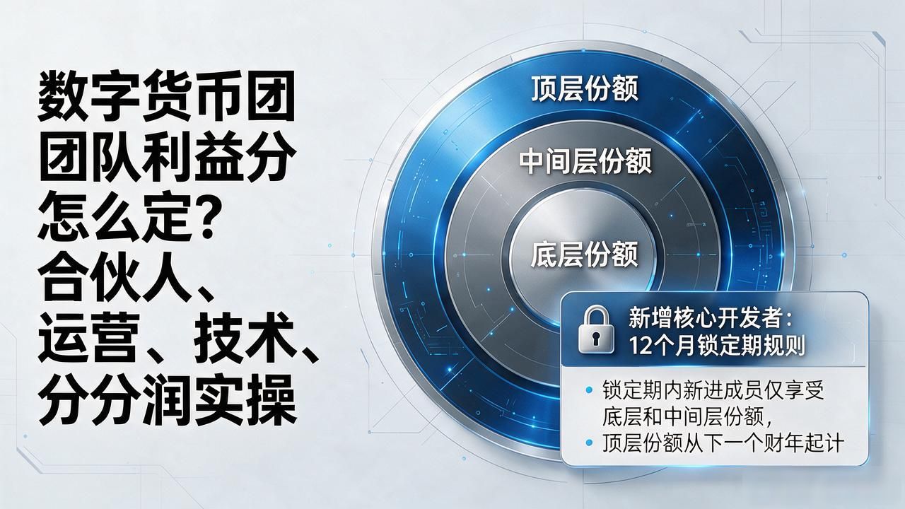 数字货币团队利益分怎么定？合伙人、运营、技术分润实操