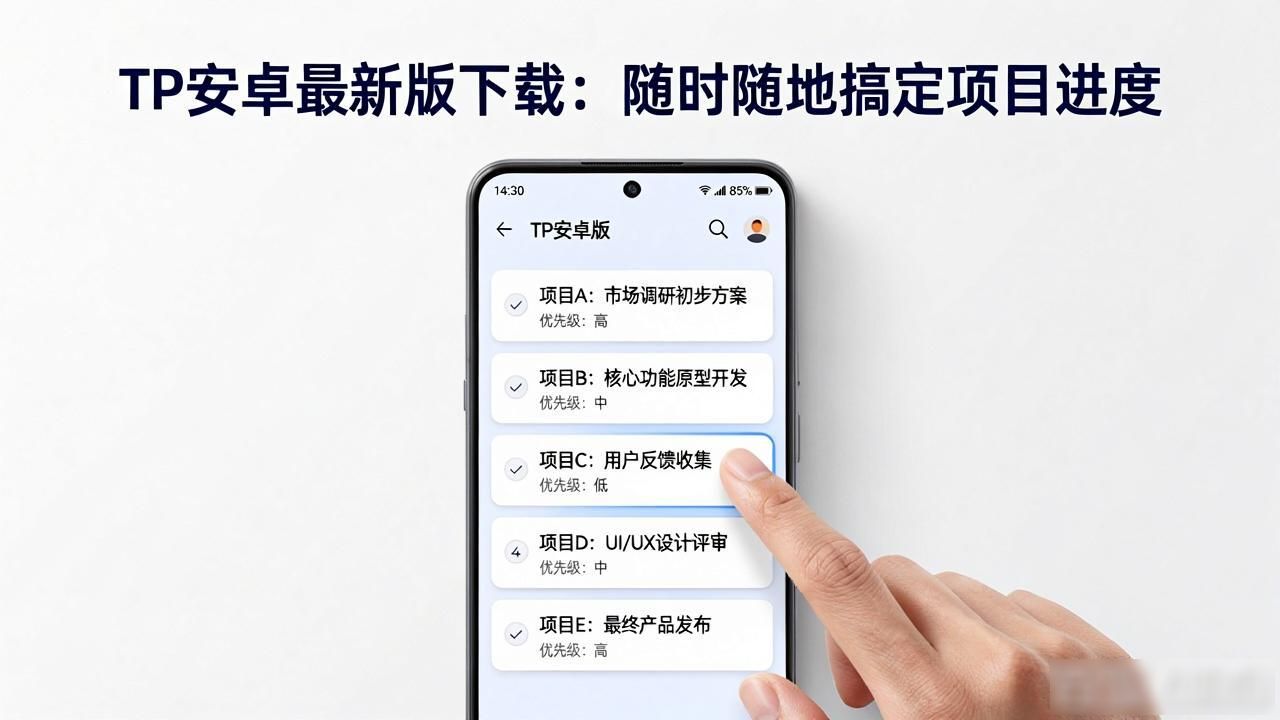 TP安卓最新版下载：随时随地搞定项目进度