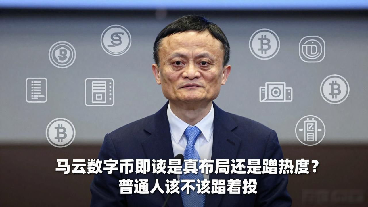 马云数字货币到底是真布局还是蹭热度？普通人该不该跟着投