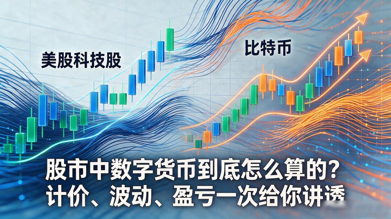 股市中数字货币到底怎么算的？计价、波动、盈亏一次给你讲透