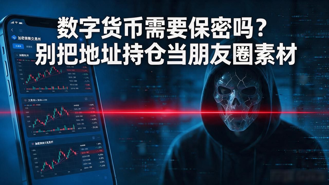 数字货币需要保密吗？别把地址持仓当朋友圈素材