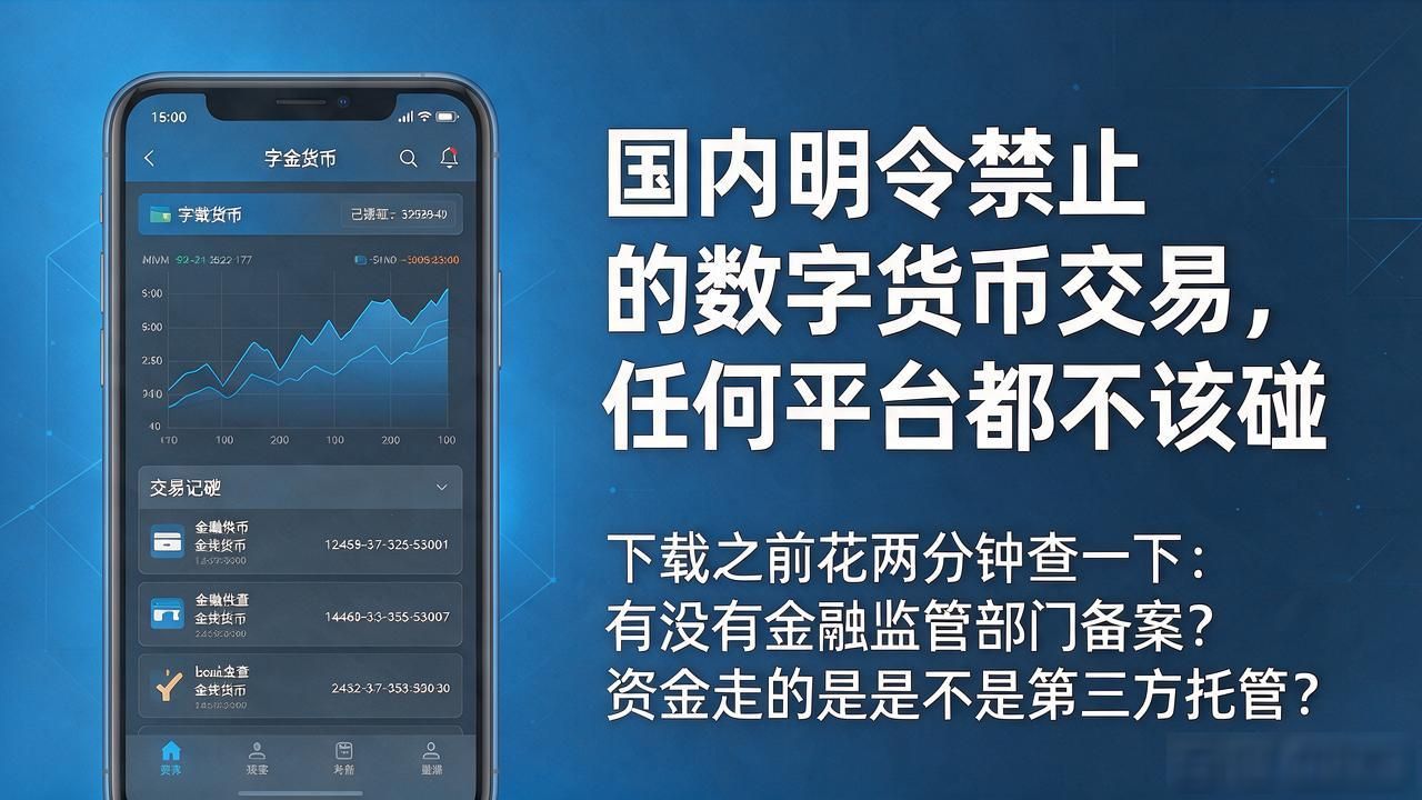 数字货币app上线了，普通人想入场，下载前先把这几件事搞明白