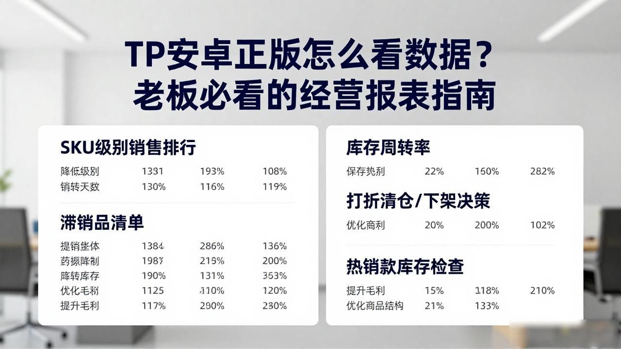 如何通过TP安卓版官方正版分析业务数据_TP安卓官方正版应用_零售店长数据管理