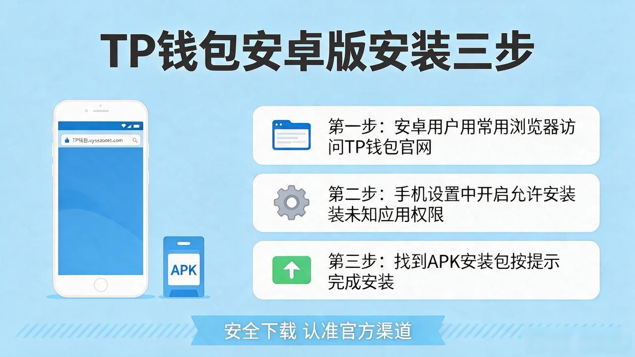 TP钱包app怎么装？三步快速下载安装详解