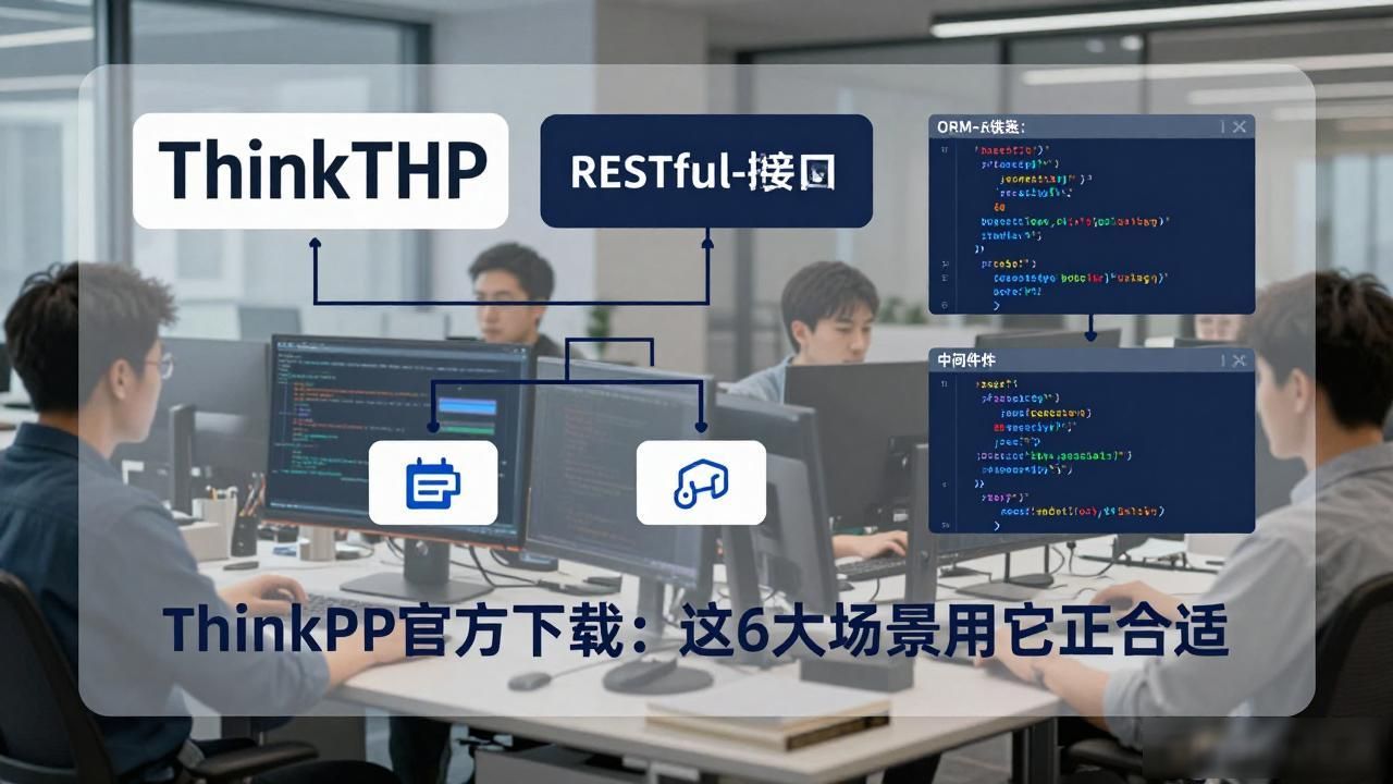 ThinkPHP官方下载：这6大场景用它正合适
