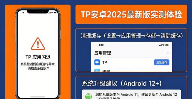 TP安卓2025最新版实测体验 卡顿闪退这样解决